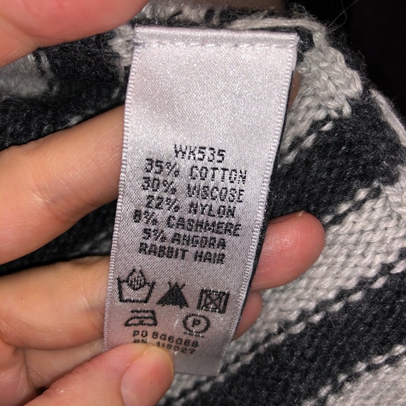 Boden gray Striped Sweater UK8 - Picture 3 of 3